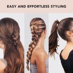 Black No Snag Hair Ties - 100 Pack