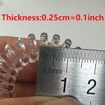 27-Piece Waterproof Spiral Hair Tie Set