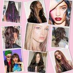Colorful Hair Tinsel Strands - 12 Pack
