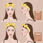 5-Pack Makeup Headbands with Removable Bows