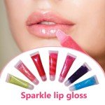 Glitter Lip Gloss Set for Kids - 12 Flavors