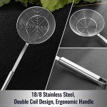 Stainless Steel Spider Strainer Ladle - 5.4 Inch