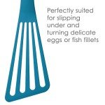 Light Blue Nylon Cooking Utensils – 2 Piece Set