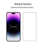 Ailun Glass Screen Protector for iPhone 14 / iPhone 14 Pro [6.1 Inch] Display 3 Pack Tempered Glass, Sensor Protection, Dynamic Island Compatible, Case Friendly