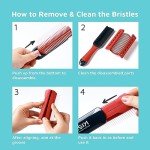 Detangling Hair Brush with Slip-Proof Handle