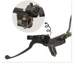 Rear Hand Hydraulic Disc Brake Left Hydraulic Brake Master Caliper Assembly Compatible for Chinese Taotao Roketa Sunl 50cc 90cc 110ccc 125cc Go-Kart Dune Buggy Quad ATV Dirt Mini Bike Kinroad 1