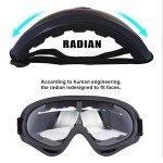 Adjustable Anti-UV ATV Motorcycle Goggles Set of 5