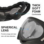 Adjustable Anti-UV ATV Motorcycle Goggles Set of 5