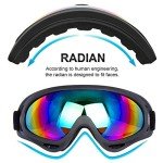 Motorcycle Goggles and Neck Bandana Mask Set