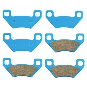 Youxmoto Ceramic Brake Pads Fit for ARCTIC CAT 250 300 350 4x4 366 Auto 400 425i 450i /500 550 650 / for Thundercat 1000 Wildcat, Front and Rear Brake Pads Fit for KYMCO Maxxer 375/ MXU375 450i