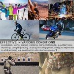 Adjustable Anti-UV ATV Motorcycle Goggles Set of 5