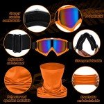 Tallew Dirt Bike Goggles with Neck Face Covers