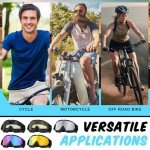 Adjustable 5-Pack ATV Dirt Bike Goggles