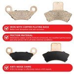 Front Rear Brake Pads Sintered for Polaris Sportsman 335 400 500 Magnum 325 500 Trail Boss 325 330 Trail Blazer 250 400 Scrambler 400 500 Xplorer 250 400 Xpedition 325 425