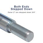 44" Steel Axle Rod for ATV and Go-Karts