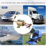 Universal 12V Electric Fuel Pump Kit with Filter