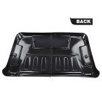 PIT66 Hard Top Roof Compatible with Polaris Ranger 570 Full Size Round Roll Cage Tubing Models Only 2016-2020/800 Full Size NO Mid Size 2009-2014 V000088-11056Q, V000088-11056T, 326758, 457-0215