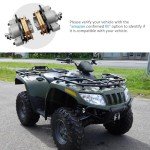 1436-423 1436-422 Front Left Right Brake Calipers W/Pads for Arctic Cat ATV 250 300 350 400 400 FIS 425 450 500 500 FIS 550 650 700 1000 Thunder Cat Side by Side Wildcat Trail 700 Wildcat 1000 X 1000