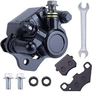MWMNUN Chinese Rear Brake Caliper Compatible with 90cc 110cc 125cc 150cc 200cc ATV Go Kart Taotao Four Wheeler Coolster Kazuma Roketa Sunl Baja Kinroad Trailmaster XRX 150 250 GT Tomberlin Crossfire