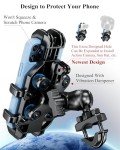 Adjustable Motorcycle Phone Holder with Vibration Dampener