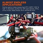 ATV UTV Light Bar Mounting Bracket Clamp Kits