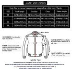 Windproof Motorcycle Jacket with Full Body Armor