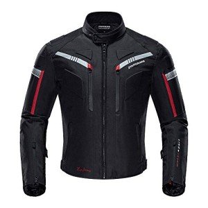 Waterproof Windproof Armoured Motorcycle Jacket for Men