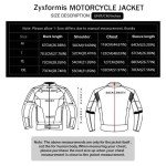 Waterproof Windproof Armoured Motorcycle Jacket for Men