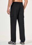 BALEAF Men's Waterproof Quick-Dry Cargo Pants - Black
