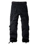 Men's Tactical Camo Cargo Pants with 8 Pockets