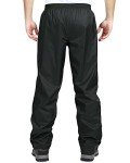 Men's Waterproof Windproof Rain Pants for Outdoors