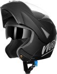 Modular Motorcycle Helmet with Dual Visor for Adults