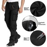 Men's Tactical Camo Cargo Pants with 8 Pockets