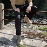 Men's Water Resistant Tactical Cargo Pants - Black