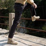 Men's Water Resistant Tactical Cargo Pants - Black