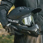 OUMURS Adult ATV Helmet with Goggles and Gloves
