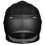 Adult Full Face Motocross ATV Helmet - Matte Black