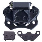 MWMNUN Chinese Rear Brake Caliper Compatible with 90cc 110cc 125cc 150cc 200cc ATV Go Kart Taotao Four Wheeler Coolster Kazuma Roketa Sunl Baja Kinroad Trailmaster XRX 150 250 GT Tomberlin Crossfire