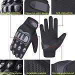 Alpha Cycle Gear Moto Sports Gloves - Medium
