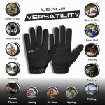 All-Weather Tactical Motorcycle Gloves - Black XL