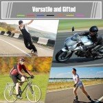 Full Finger Touchscreen ATV Motorcycle Gloves - Black