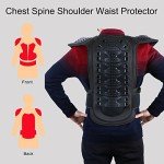 Webetop Adult Motorcycle Chest and Spine Protector