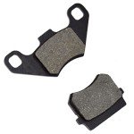 HIAORS Brake Pad for TrailMaster 150CC Mid XRX 200cc Blazer 200R Twister 150 Powersports 196cc Go kart Buggy Coolster 3125B 110cc 125cc Kazuma Meerkat 50cc Falcon 90cc Atv Parts