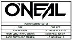 O'Neal Holeshot Protector - Black - Medium/Large