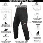 Men's Waterproof Motocross Overpants with CE Armor