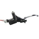 PRO BAT Rear Hydraulic Disc Brake Caliper System ATV Quad Front Hand Brake Assembly Brake Caliper Master Cylinder Come with Brake Pads for 50cc 70cc 90cc 110cc 125cc 150cc Quad Bike ATV Buggy, Red