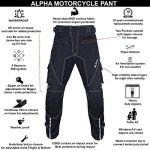 Men's Hi-Vis Motocross Pants with Armor