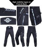 Men's Hi-Vis Motocross Pants with Armor