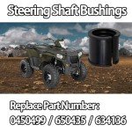 Steering Bushings for Polaris ATV Models - 2 Pack