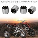 4Pcs Rear Swing Arm Bushes Bushing Spacer Set